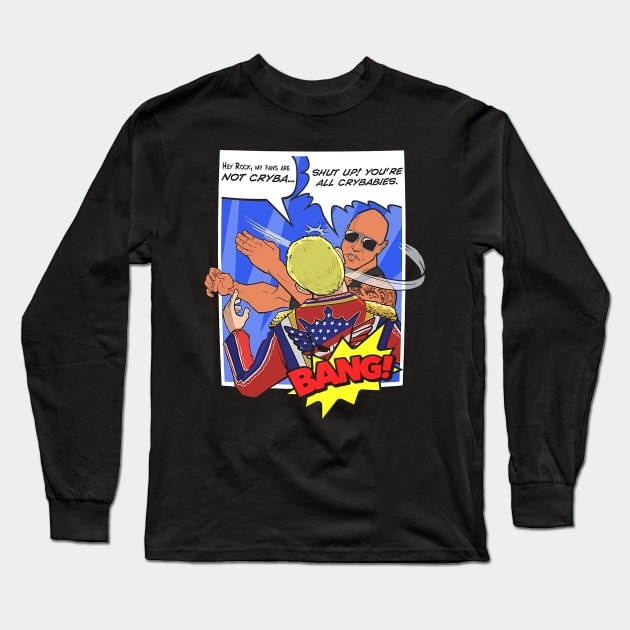 The Rock Slap Long Sleeve T-Shirt by Holman